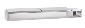 Sterling Pro Cobus SPT2000-330-SS Topping Well with Stainless Steel Lid, 10 x GN1/4