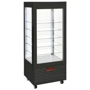 Diamond INN/VB-B9-R2 Black Display Freezer, 480 Litres
