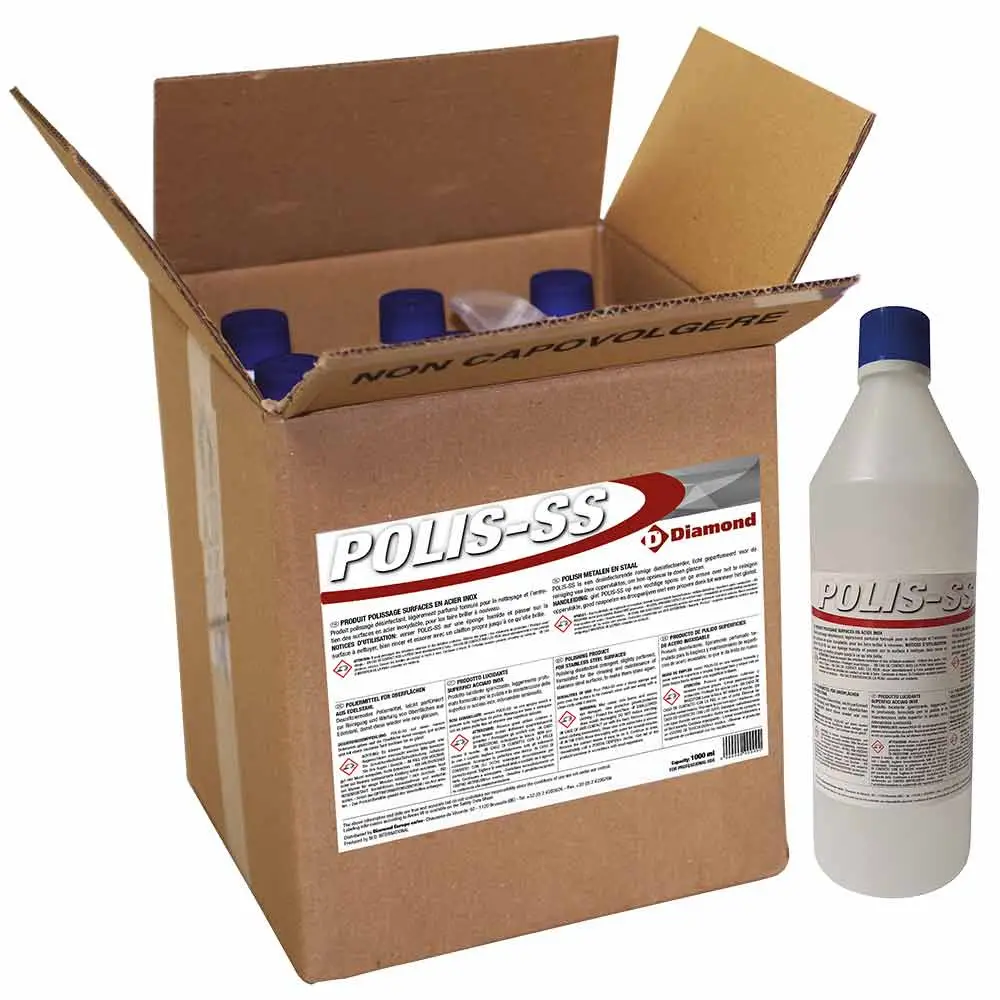 Diamond POLIS-SS Polishing Product Surface In Stainless Steel 4 Fl. X 1 Kg