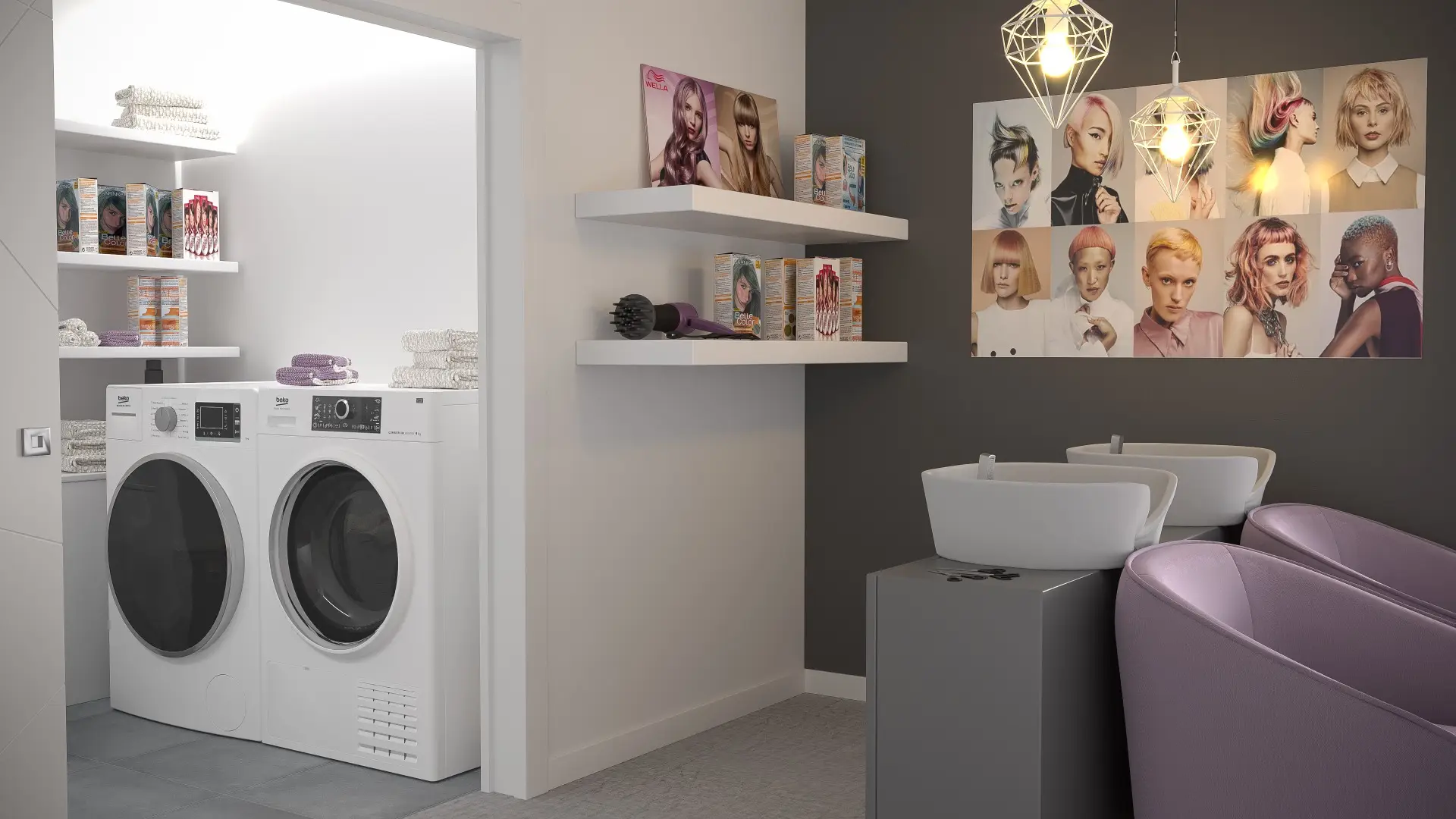 Beko Professional AWB912-PRO-BP Commercial Washer, 9kg - Image 2