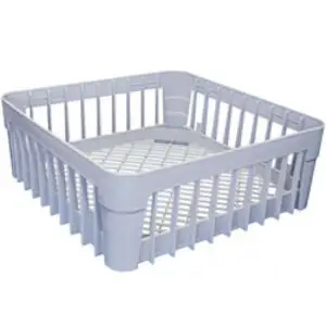 Diamond BC-40/D Basket for glasses 400x400mm - polypropylene WR-LB40-M