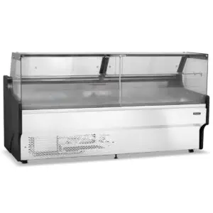 BLIZZARD 2m Flat Glass Serve Over Counter