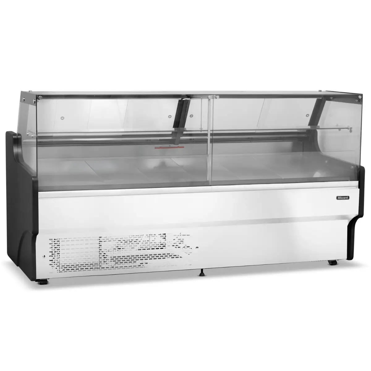 BLIZZARD 2m Flat Glass Serve Over Counter