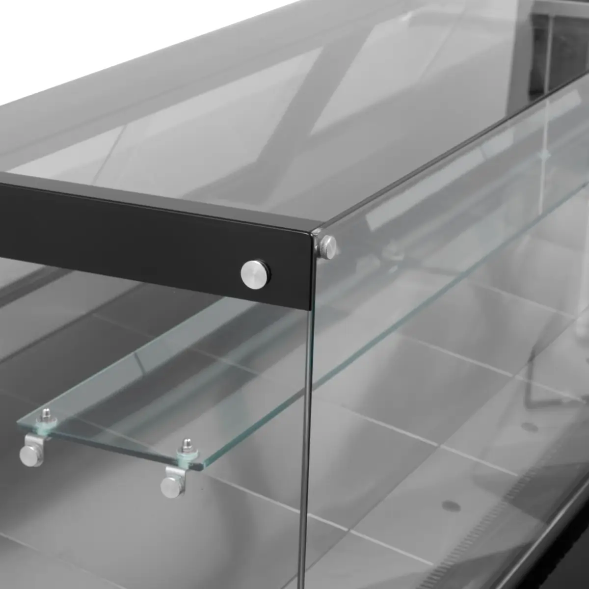 BLIZZARD 2.5m Flat Glass Serve Over Counter - Image 2