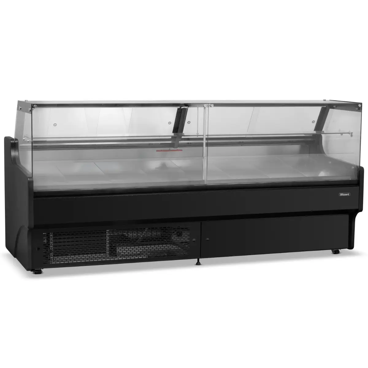 BLIZZARD 2.5m Flat Glass Serve Over Counter