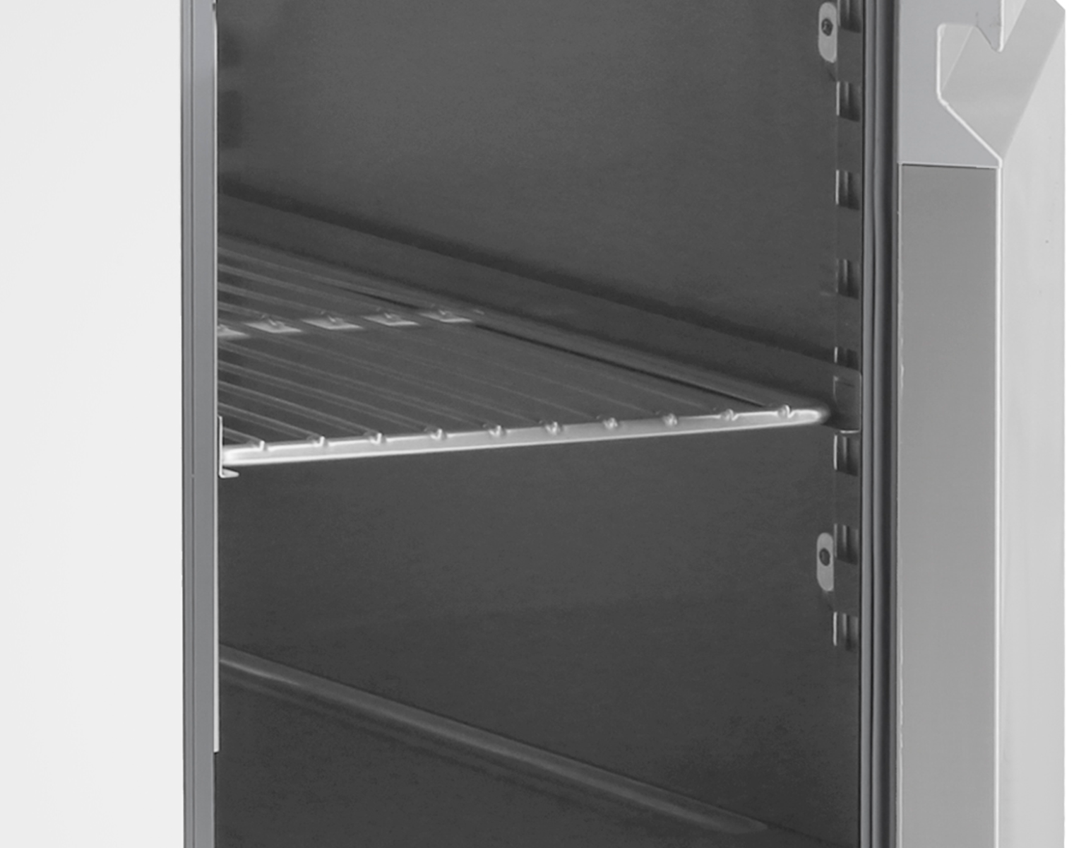 INOMAK Double Hinged Door Compact Gastronorm Prep Counter - Image 2