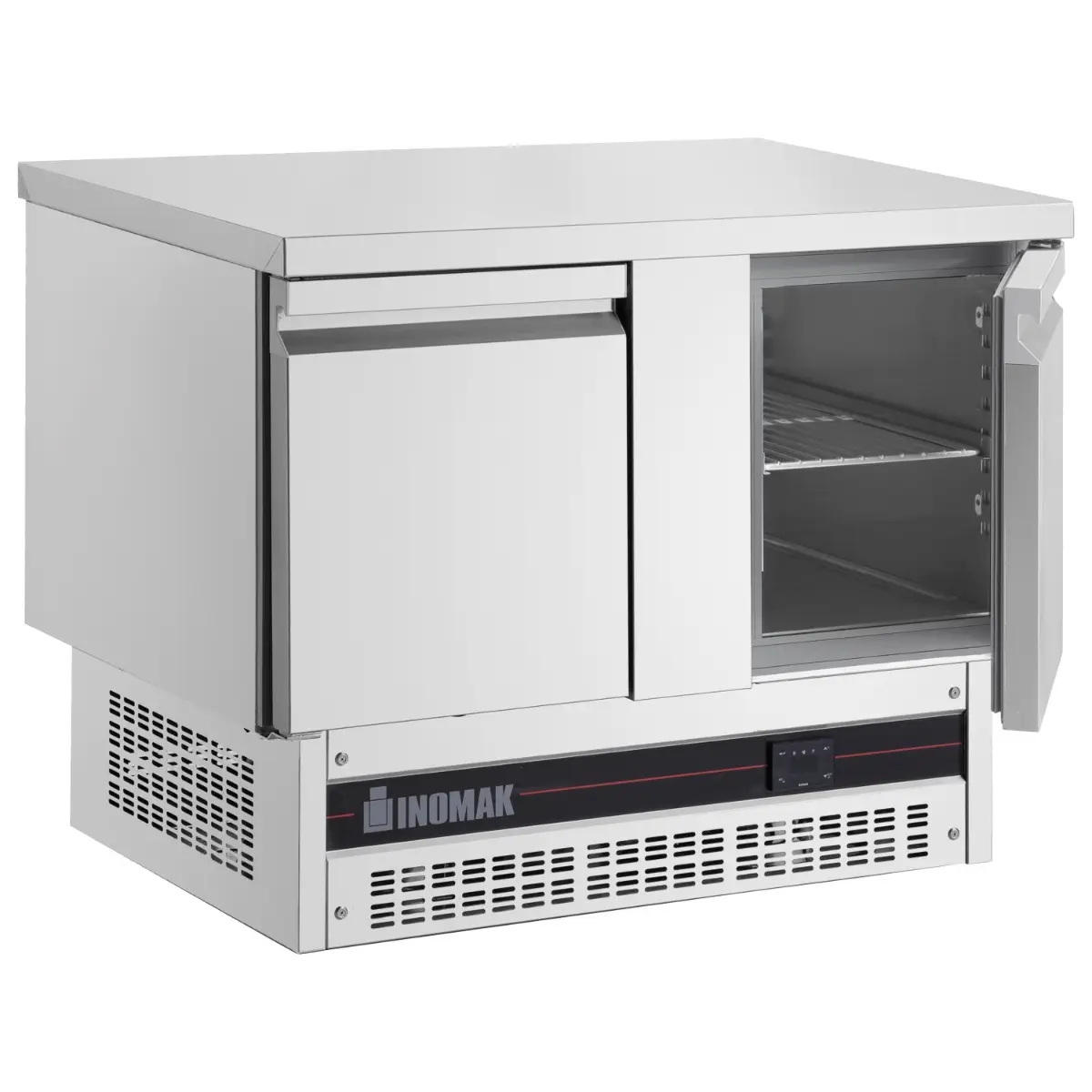 INOMAK Compact Double Hinged Door Gastronorm Counter - Image 2