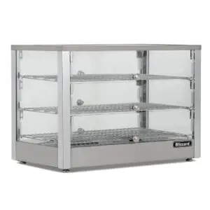 BLIZZARD Counter Top Dual Access Heated Merchandiser