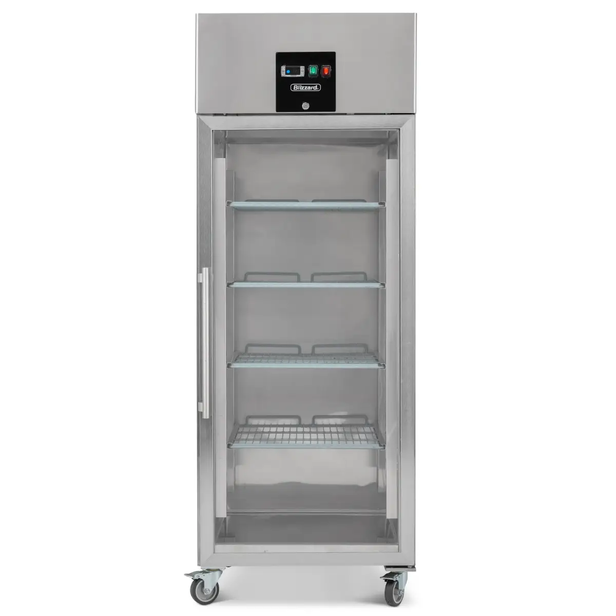 BLIZZARD Upright Single Hinged Glass Door Gastronorm Freezer - Image 2