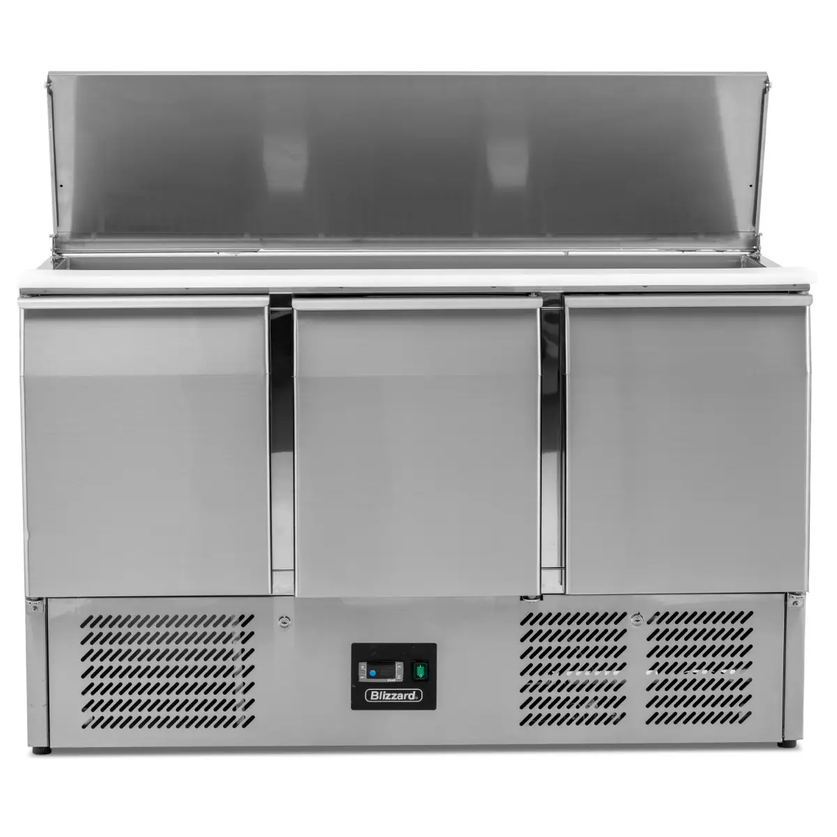 BLIZZARD Compact Triple Door Refrigerated Saladette - Image 4