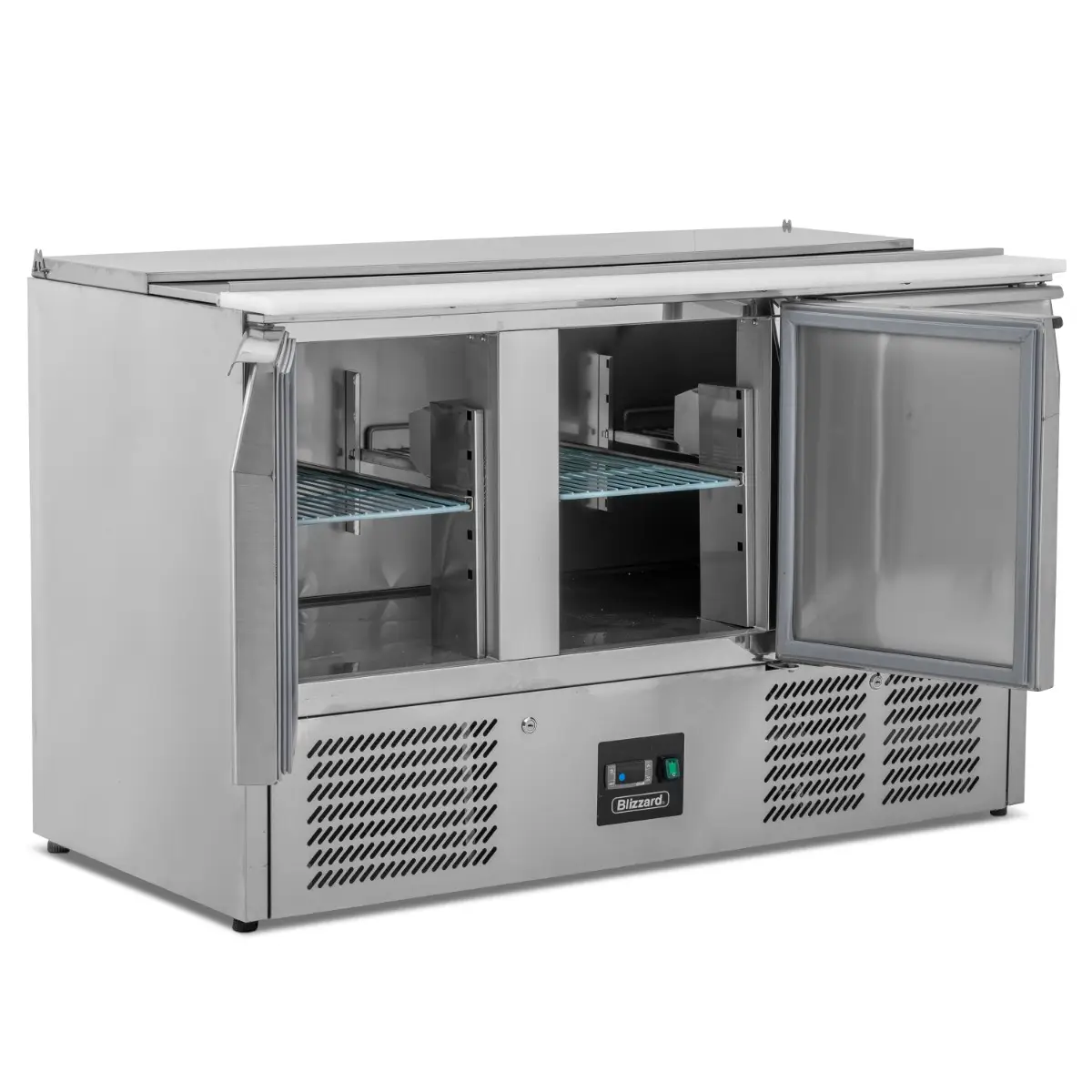 BLIZZARD Compact Triple Door Refrigerated Saladette - Image 3