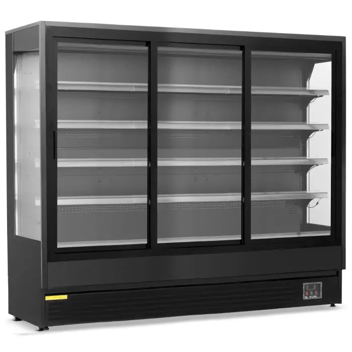 BLIZZARD 2m Multi Deck With Sliding Glass Doors