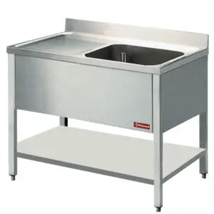 Diamond L1211S/6 Sink 1 Tank And 1 Drain Surface