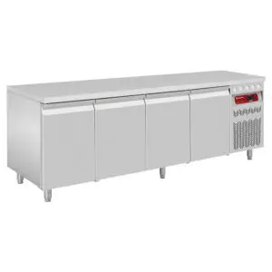 Diamond DT224/R2-LIQ 4 Door Stainless Steel Refrigerated Counter, 550 Litres