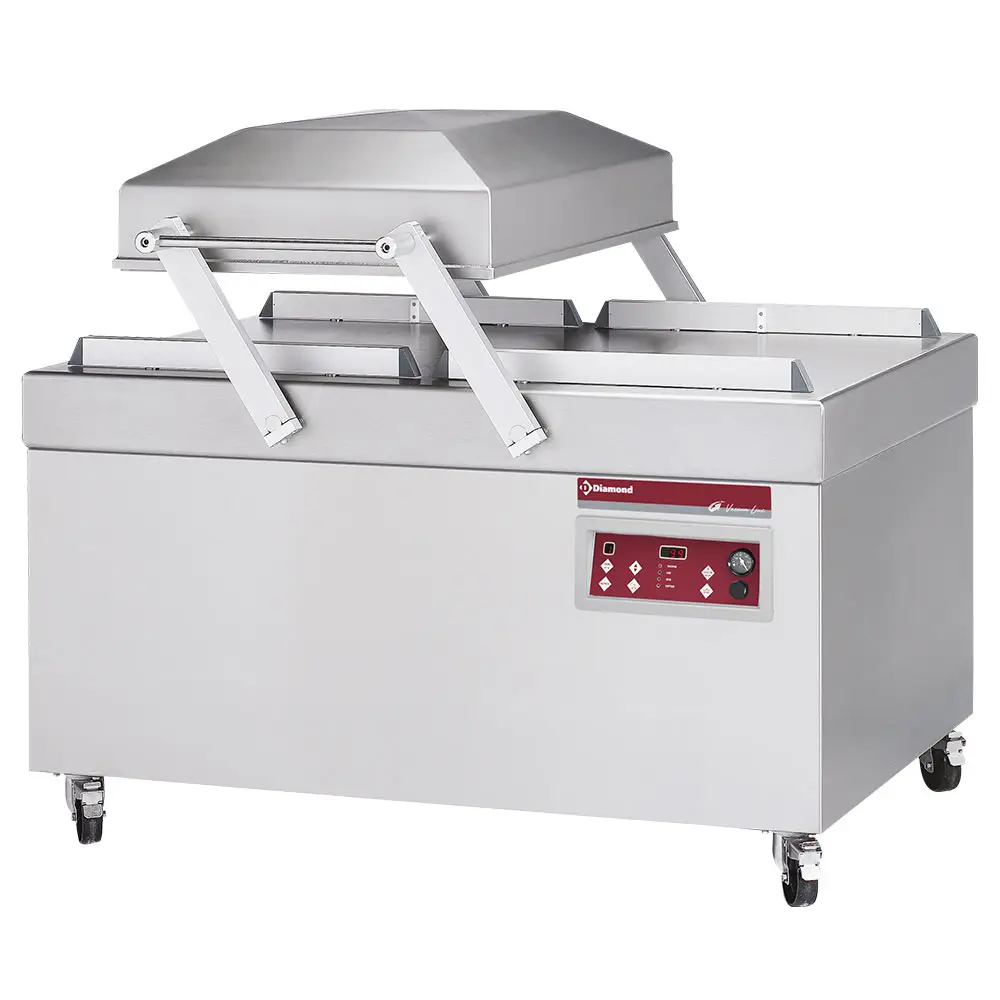 Diamond CF-175T/S Vacuum Machine, Double Chamber 620X750Xh210 Mm.