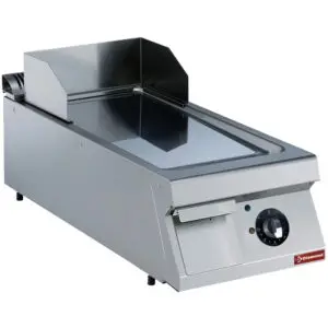 Diamond E22/PLCD4T-N Smooth Electric Chrome Cooking Plate, 7.5kW