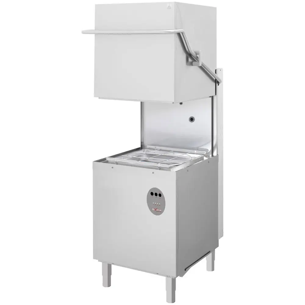 Diverso WR-LVCP-12 Hood dishwasher, square basket 500x500 mm - Image 2