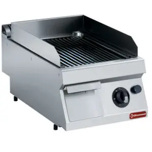 Diamond G17/PR4T-NE Ribbed Gas Griddle Cooking Plate