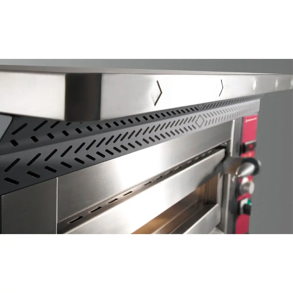 Diamond LD6/35-N Electric Single Deck Pizza Oven, 6 x ø350mm Pizzas - Image 4