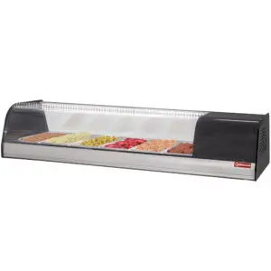 Diamond TR6-TP/R6 Refrigerated Display Case for Tapas, 6 x 1/3 GN