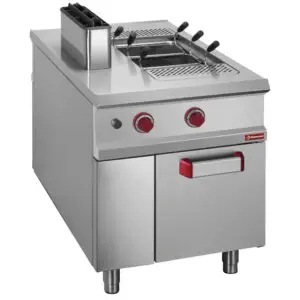 Diamond G1/CPA3 6 Basket Freestanding Gas Pasta Cooker on Neutral Closed Cupboard