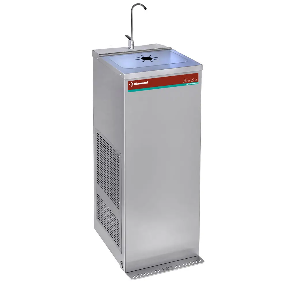 Diamond CR-18S/35-P Stainless Steel Refrigerated Fountain Dispenser, 35 liters per Hour