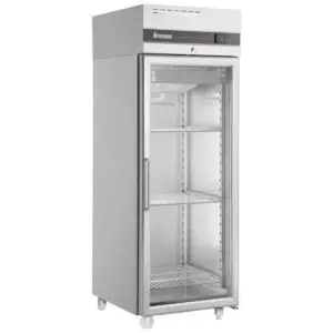 INOMAK Upright Single Hinged Glass Door Heavy Duty Refrigerator
