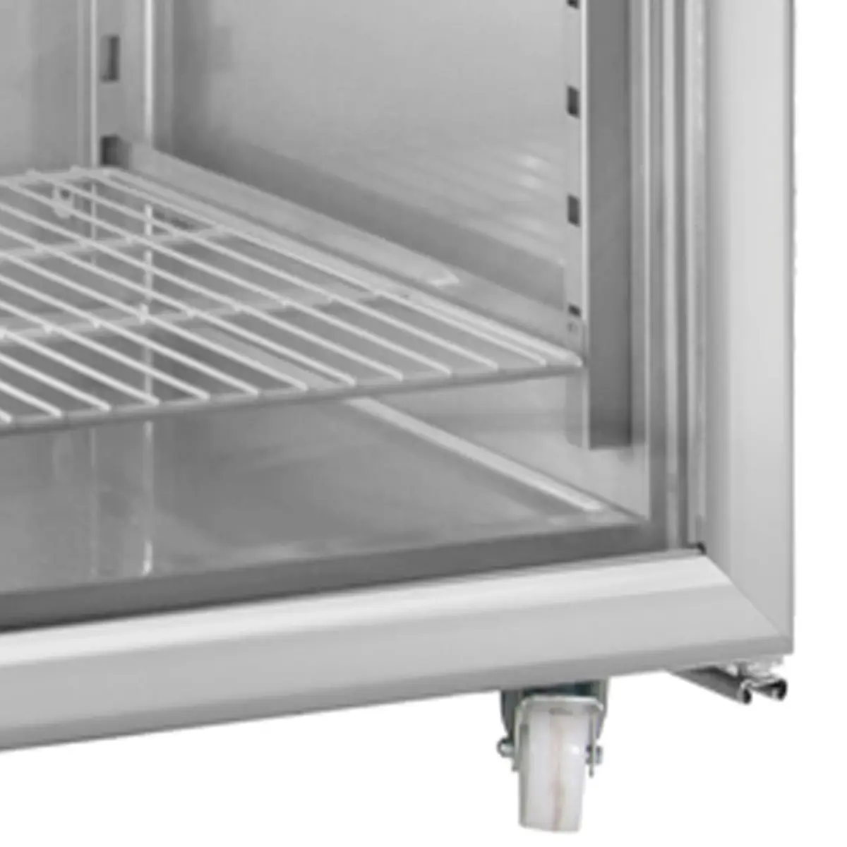 INOMAK Upright Double Hinged Glass Door Heavy Duty Refrigerator - Image 3