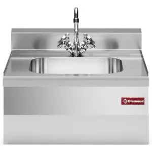 Diamond N60/LV6T-N Sink 400X400Xh200 With Mixing Tap And Siphon