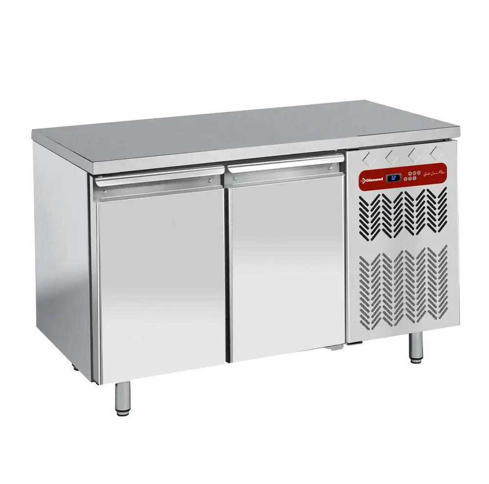 Diamond TG2N/H-R2 2 Door Stainless Steel Refrigerated Counter, 260 Litres