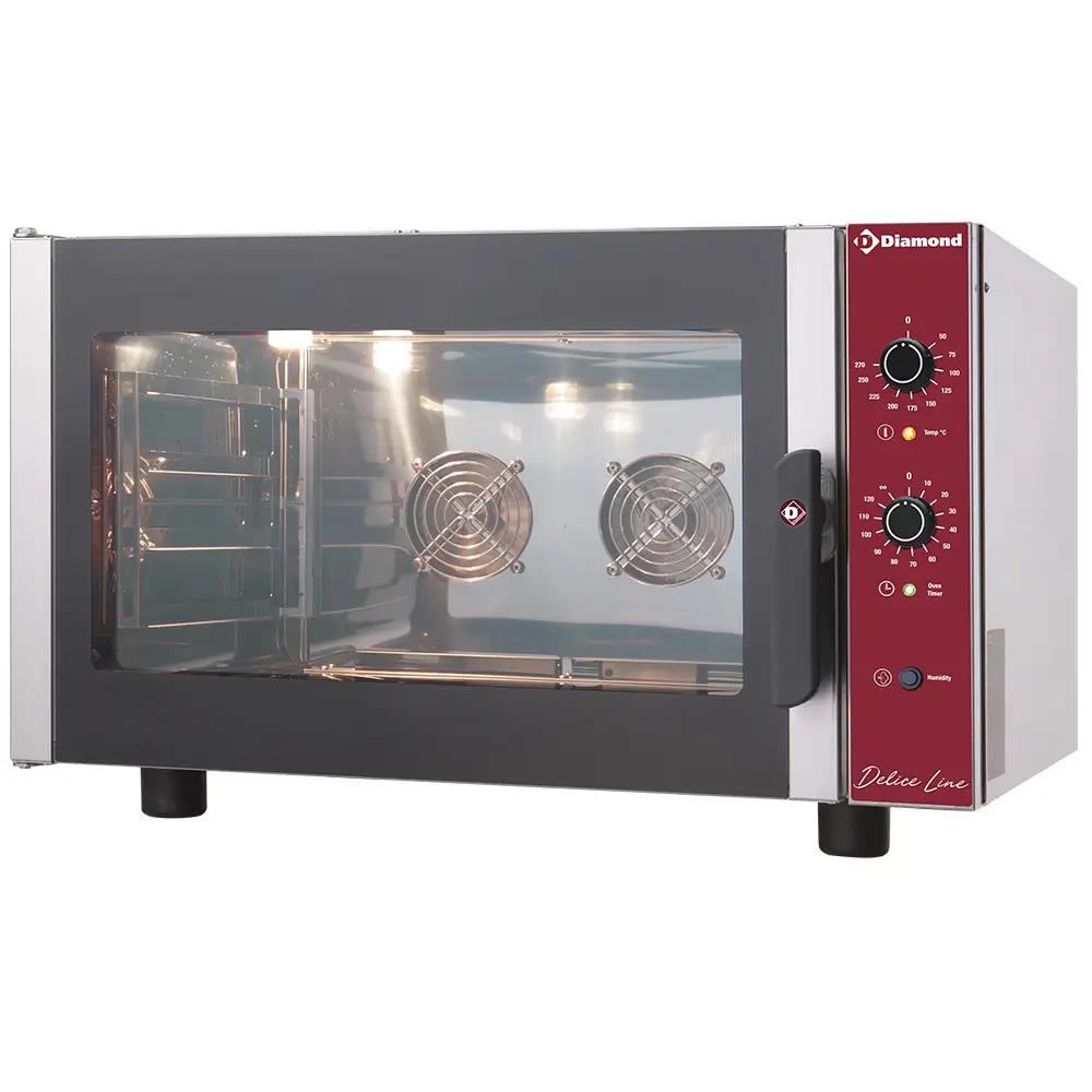Diamond CPE644-P-230/1- Electric Convection oven with Manual Humidifier, 3.6kW