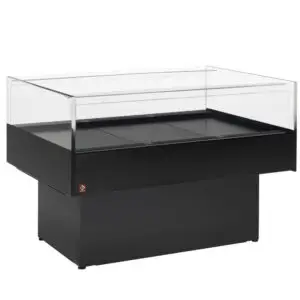 Diamond BN150/V-B5/T2 Black Panoramic Self-service Refrigerated Counter