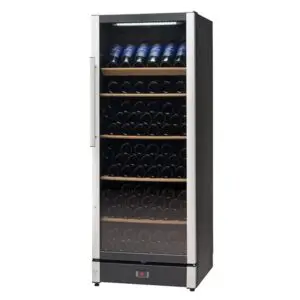 Vestfrost GRADED FZ295W-BLACK Multi-Zone Upright Wine Cooler, 338 Litres