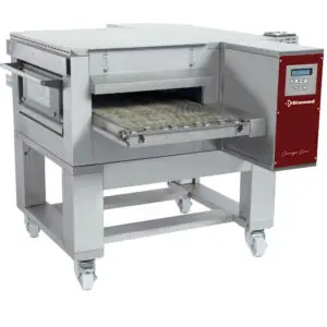 Diamond FTGV50/85-N Gas Conveyor 1 Chamber Pizza Oven with Heat Transition Gas, 500mm Wide