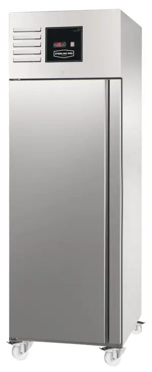 Sterling Pro Green SPI700L Single Door Left Hinged Gastronorm Fridge Cabinet, 700 Litres