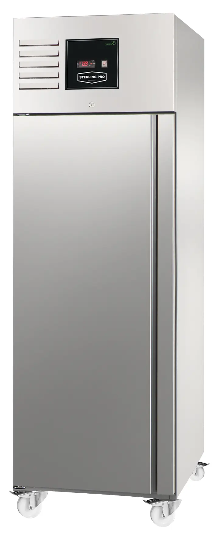 Sterling Pro Green SPI700L Single Door Left Hinged Gastronorm Fridge Cabinet, 700 Litres