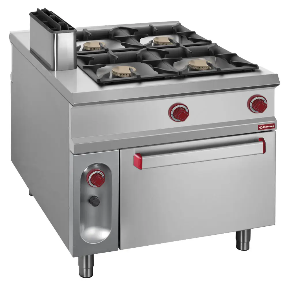 Diamond G1/4BF2 4 Stove Freestanding Gas Range Cooker on Gas Oven