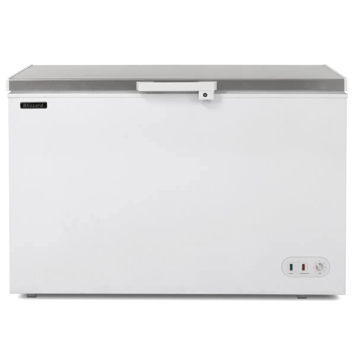 BLIZZARD 450L Stainless Steel Lid Chest Freezer - Image 3