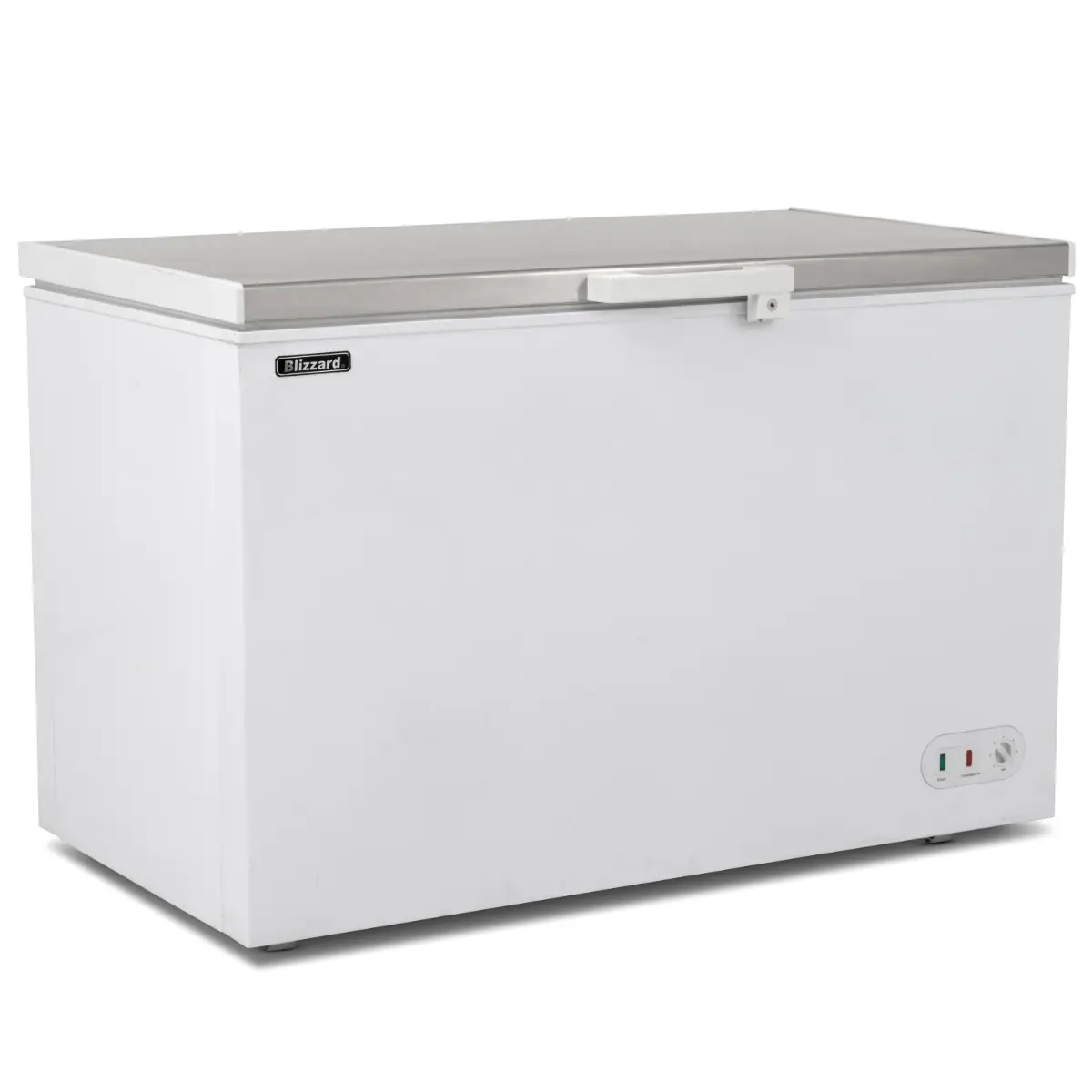 BLIZZARD 450L Stainless Steel Lid Chest Freezer
