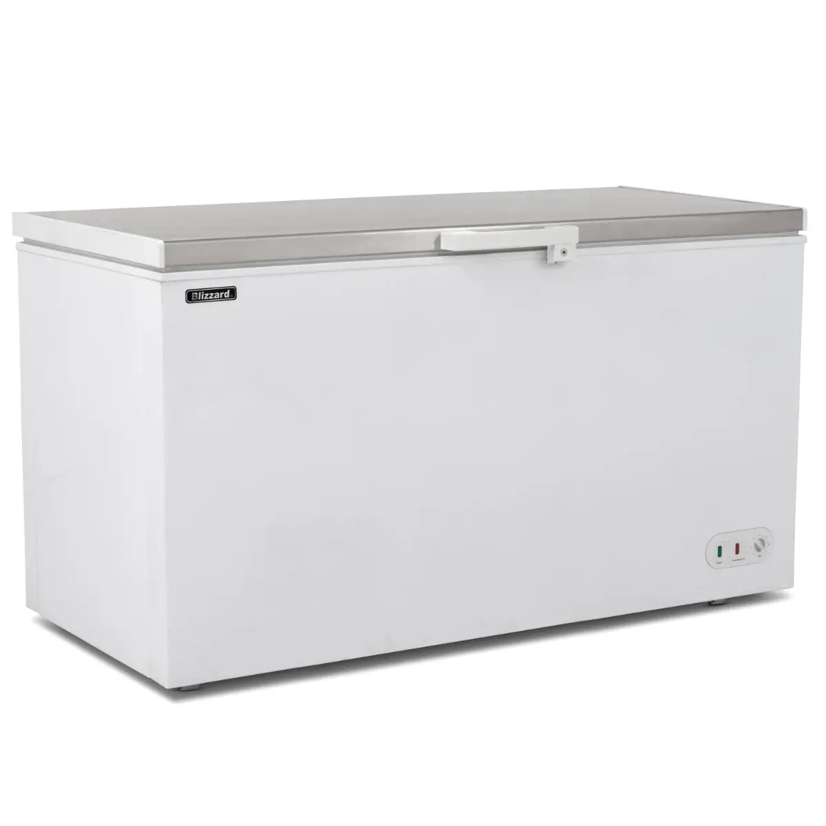 BLIZZARD 550L Stainless Steel Lid Chest Freezer