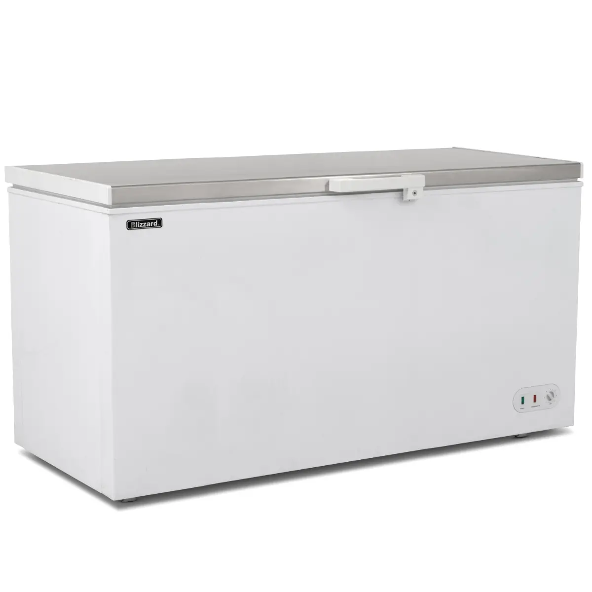 BLIZZARD 650L Stainless Steel Lid Chest Freezer