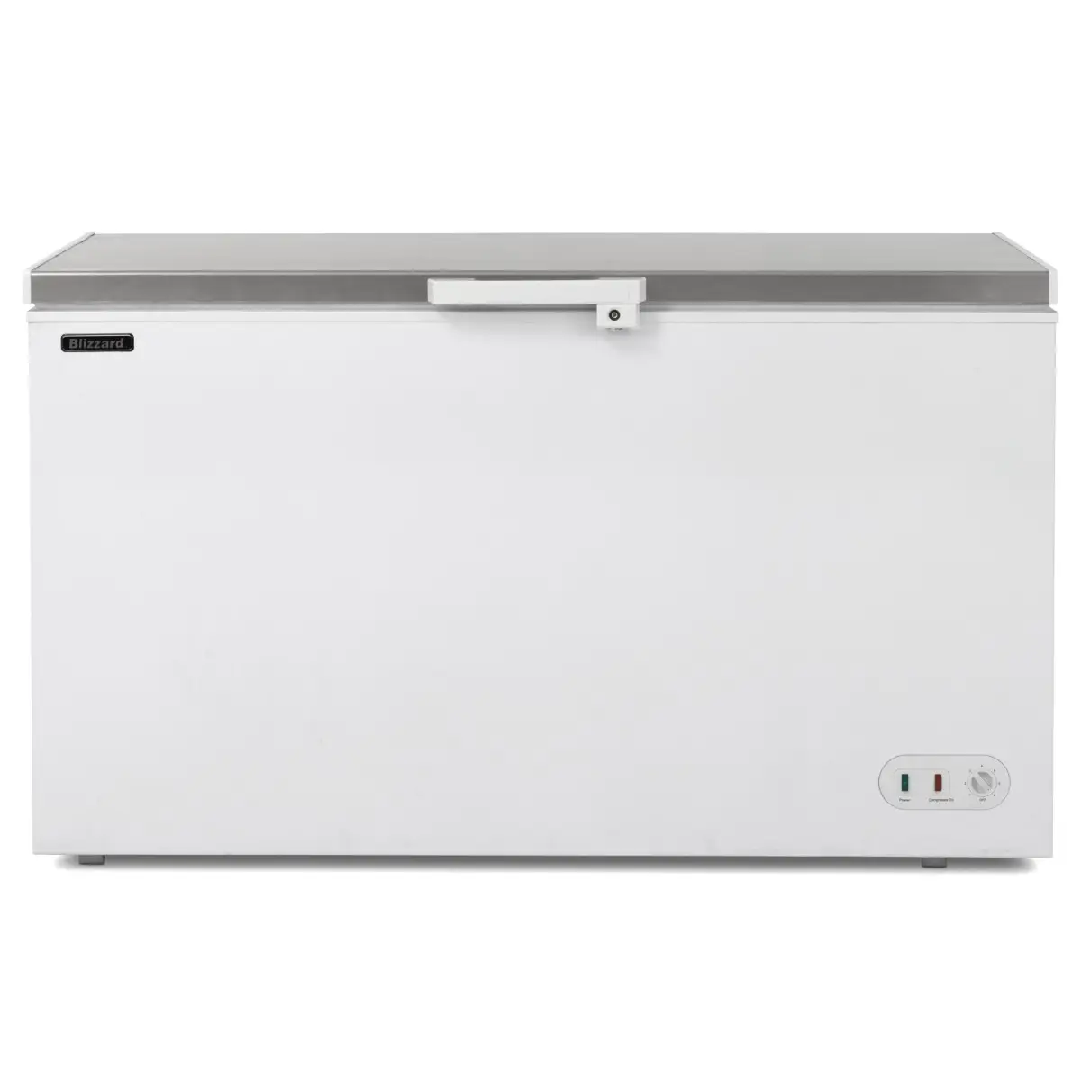 BLIZZARD 550L Stainless Steel Lid Chest Freezer - Image 2