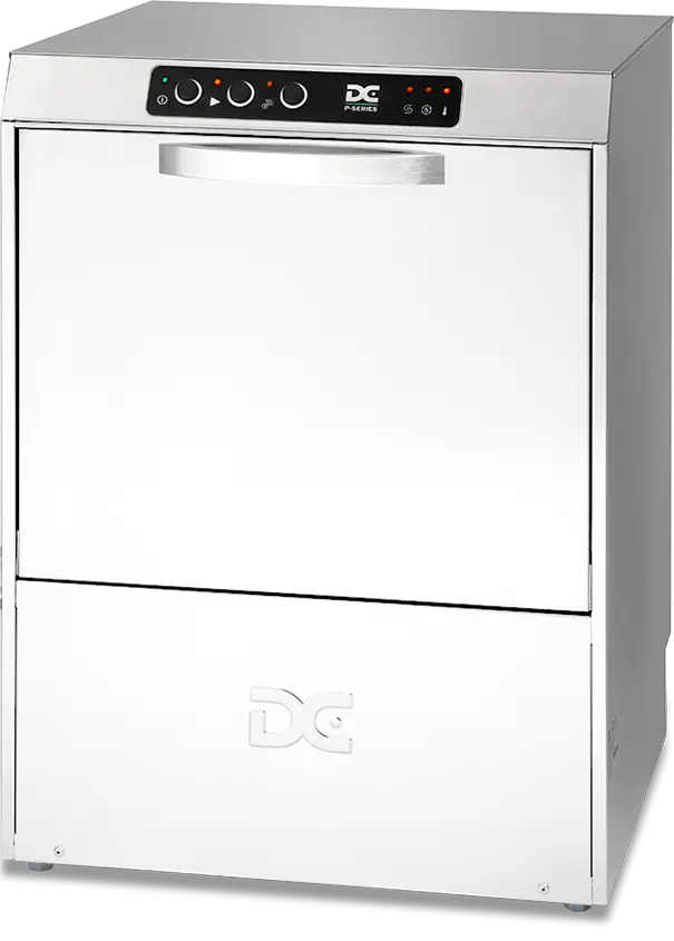 DC PD50D Premium Range 500mm Basket Frontloading Commercial Dishwasher with Drain Pump, 18 Plates