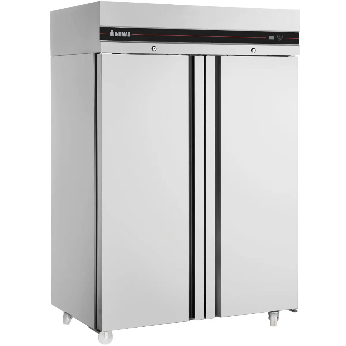 INOMAK Upright 1432L Double Hinged Door Freezer