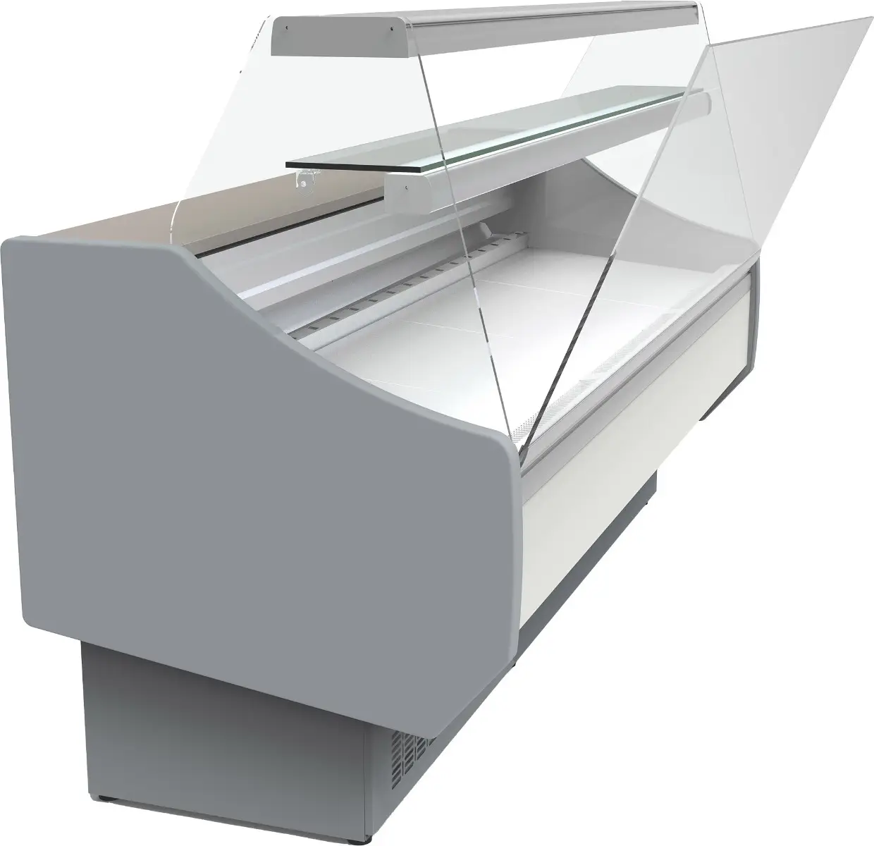 Coreco CVED-8-10-R Flat Glass Serveover, 1055mm - Image 2