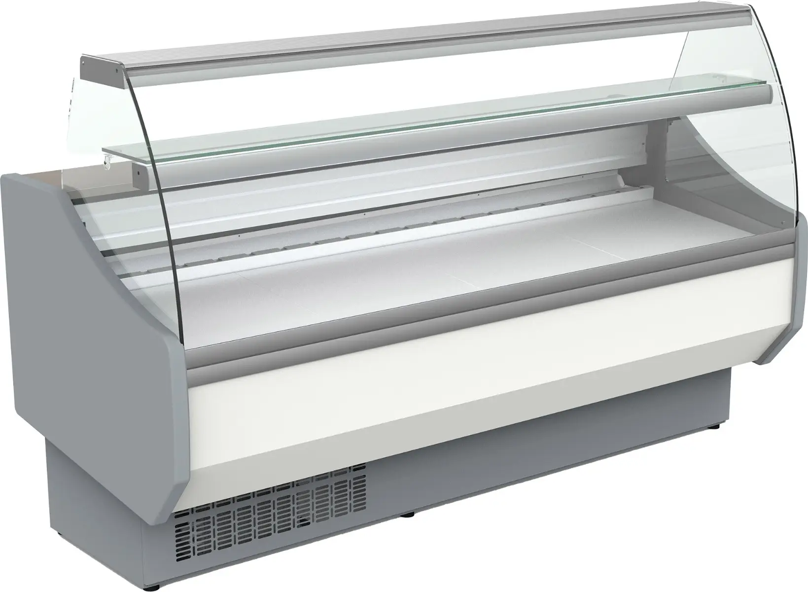 Coreco CVED-8-13-C Curved Glass Serveover, 1305mm - Image 5