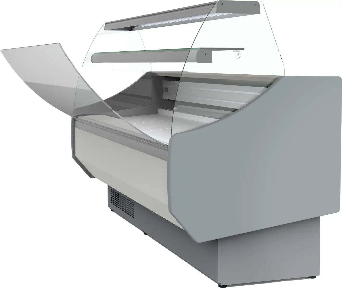 Coreco CVED-8-15-C Curved Glass Serveover 1525mm - Image 4