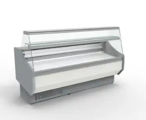 Coreco CVED-8-20-R Flat Glass Serveover, 2025mm