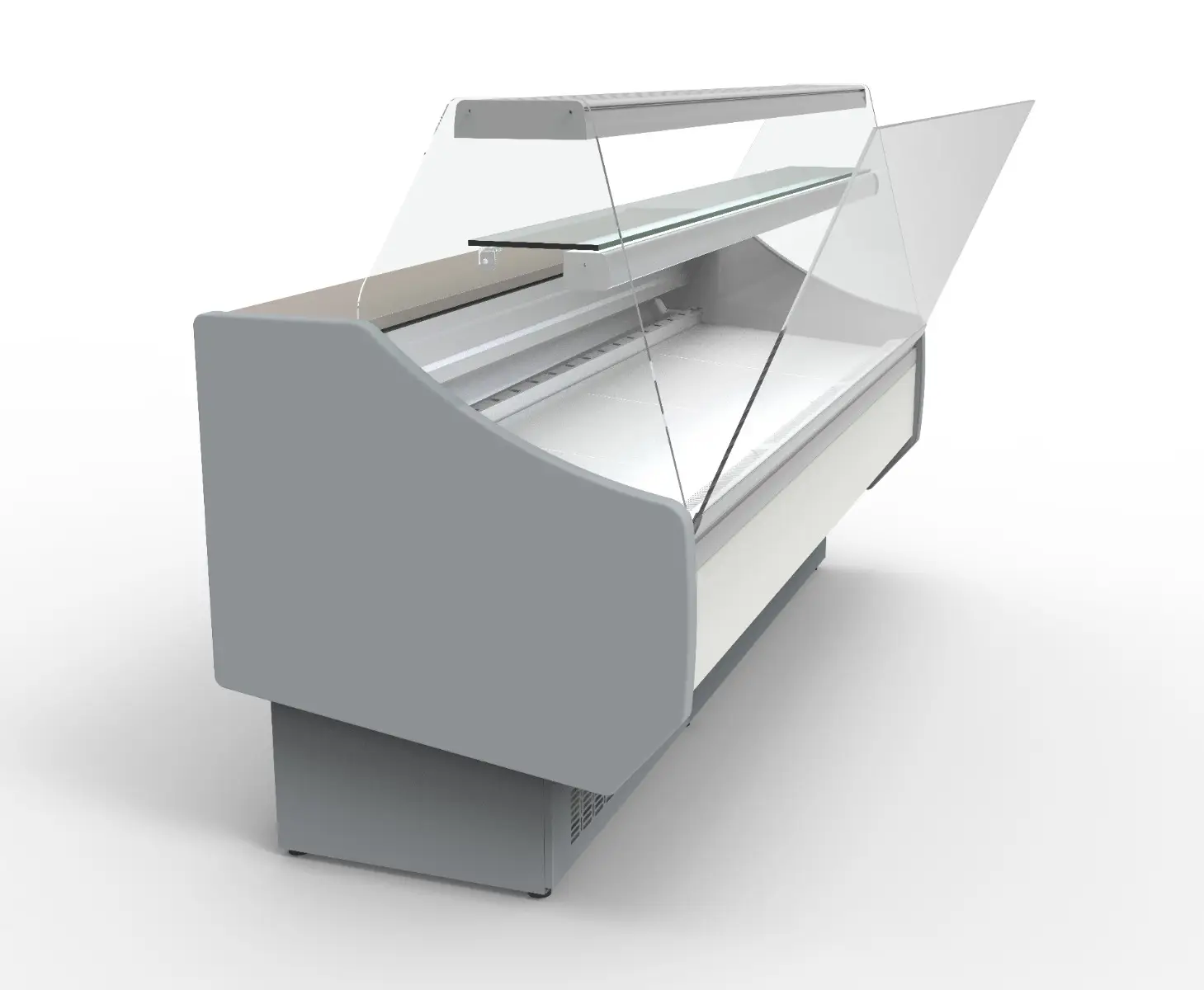 Coreco CVED-8-20-R Flat Glass Serveover, 2025mm - Image 3