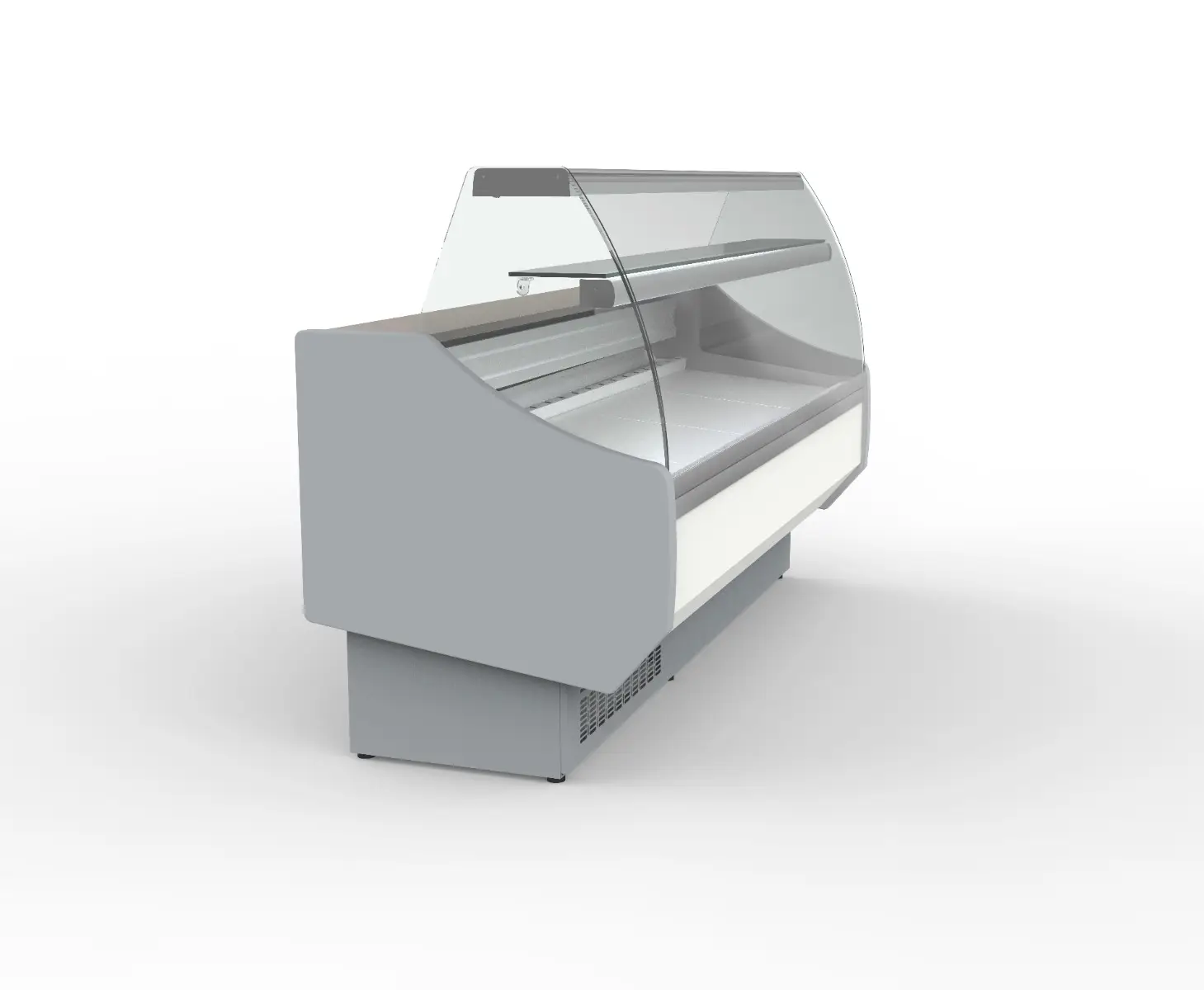 Coreco CVED-8-25-C Curved Glass Serveover, 2525mm - Image 4